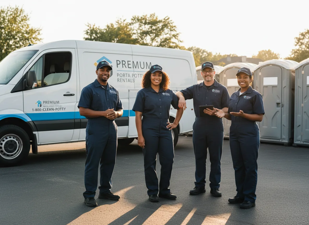 VIP Portable Toilets company in Omer, MI